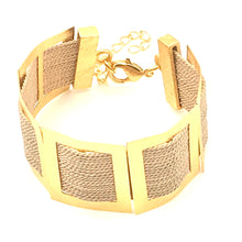 Load image into Gallery viewer, Bracelet BU square pieces L
