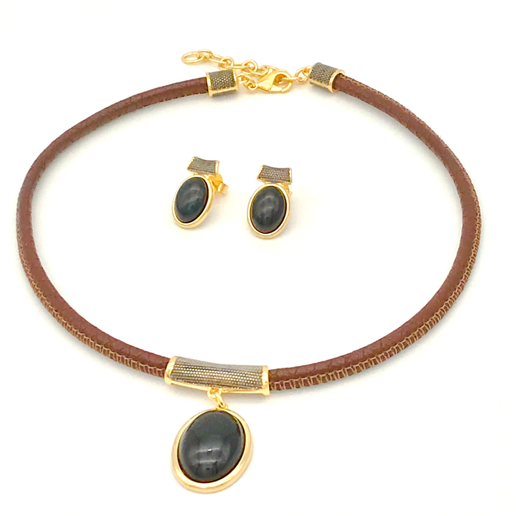 Necklace-earring set S15ALE