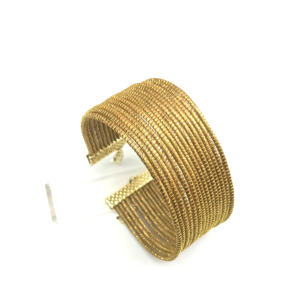 Golden grass bracelet B14CD
