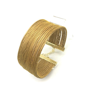 Golden grass bracelet B14CD