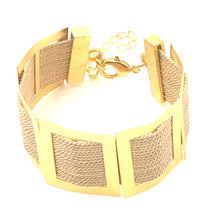 Load image into Gallery viewer, Bracelet BU square pieces L
