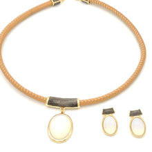 Cargar imagen en el visor de la galería, Necklace-earring set S05ALE
