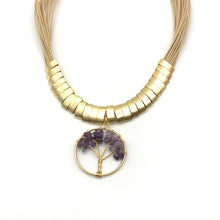 Carregar imagem no visualizador da galeria, Necklace BU life tree
