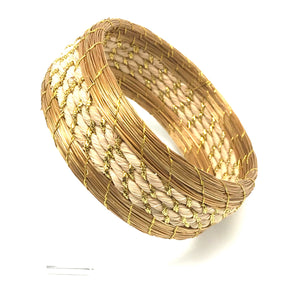 Golden grass bracelet B06CD