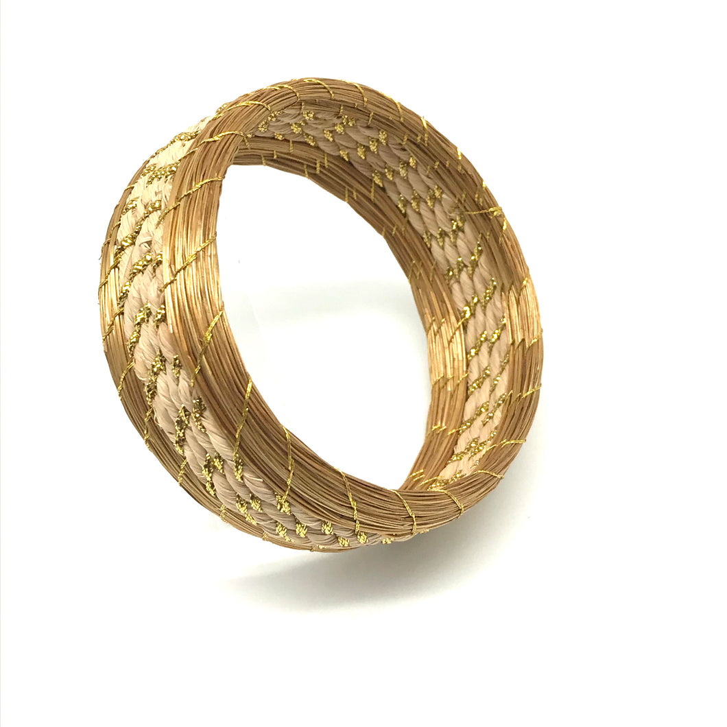 10KT Gold 7 Day Bangle Diamond-Cut Bracelet Semanario, Wear/ Resale, +30  grams | eBay