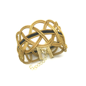 Golden grass bracelet B10CD