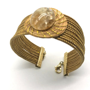 Golden grass bracelet B05CD